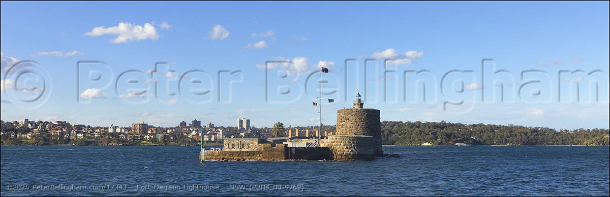 Peter Bellingham Photography Fort Denison Lighthouse - NSW (PBH4 00 9769)